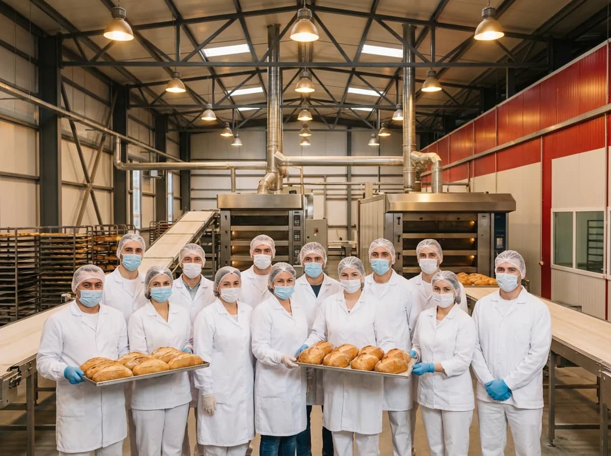 Mete Adil Gıda üretim ekibi